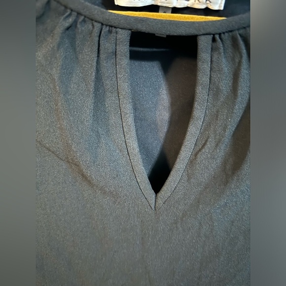 Trina Turk Peacock Sequin Sleeve Black Mini Dress - Picture 5 of 7